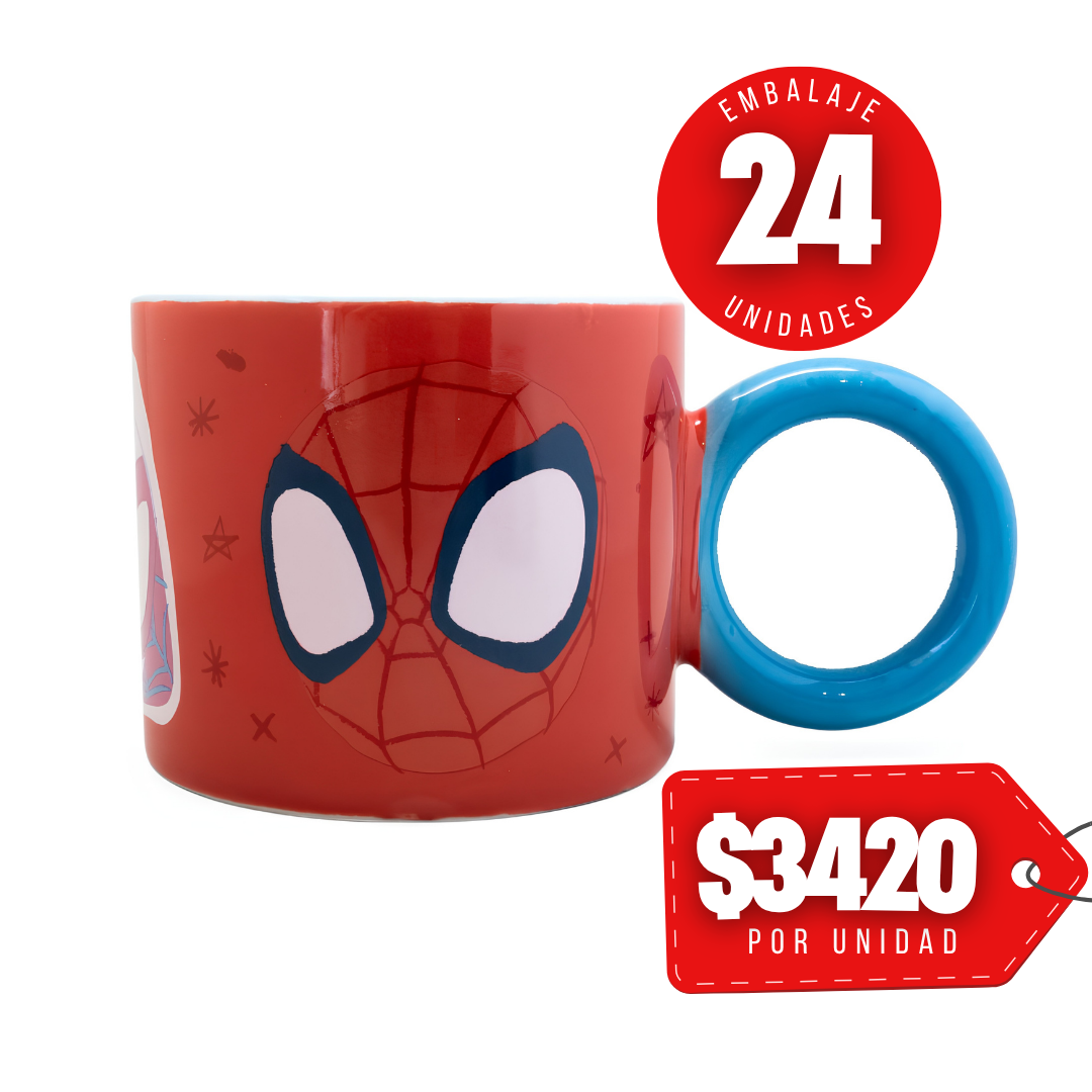 x Mayor Tazon 400ml Spiderman