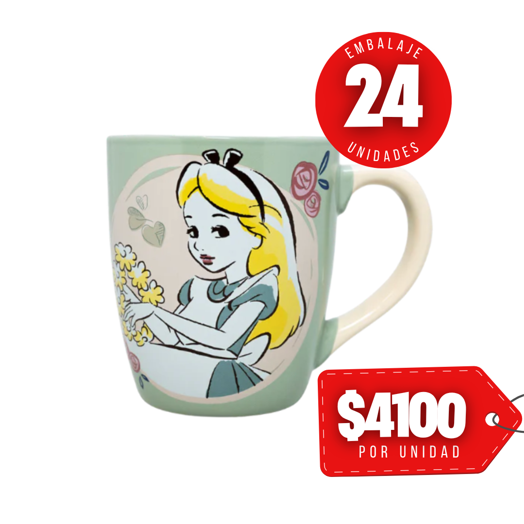 x Mayor Tazón 750ml Alicia en el Pais de las Maravillas
