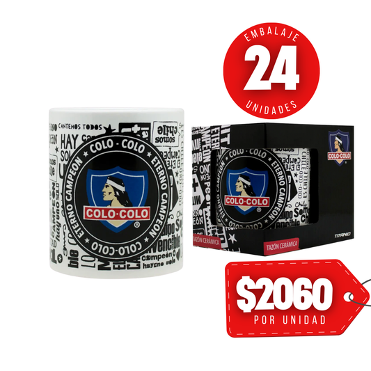 x Mayor Tazon Caja 11 Oz Colo Colo