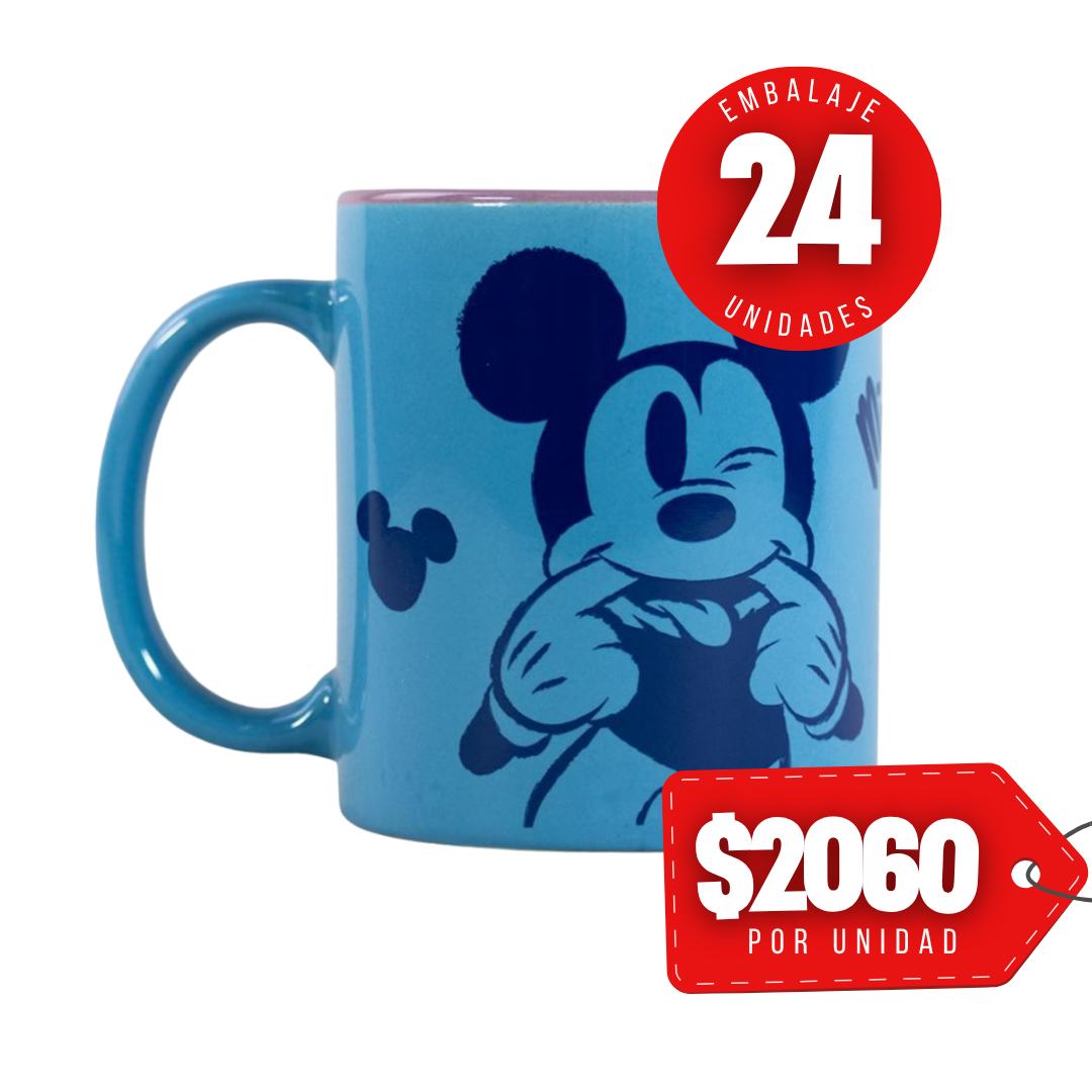 x Mayor Tazon Clasico 12oz Mickey Vibra