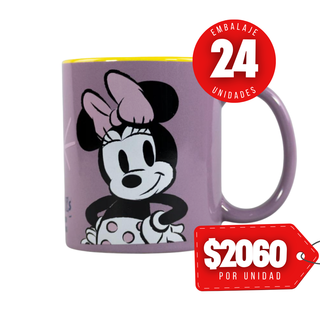 x Mayor Tazon Clasico 12oz Minnie Vibra