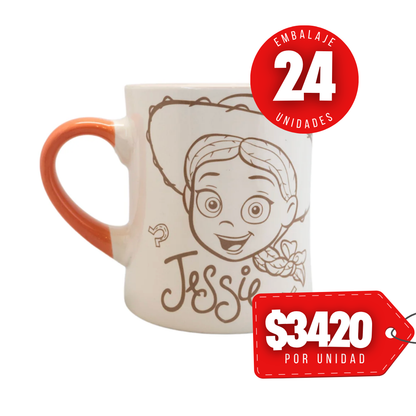 x Mayor Tazon Curvo Jessie 400ml Toy Story Iconic
