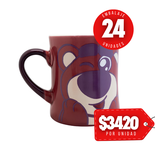x Mayor Tazón Curvo Lotso 400ml Toy Story Iconic