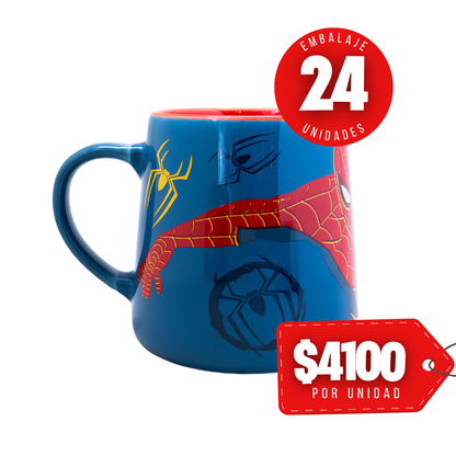 x Mayor Tazón Piramide 400ml Spiderman