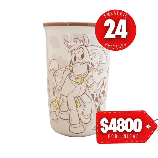 x Mayor Tazón Retro Venti Jessie y Tiro al Blanco 550ml Toy Story Iconic
