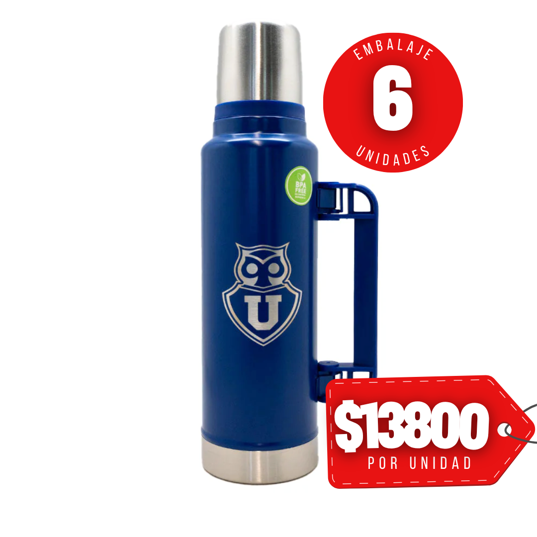 x Mayor Termo Acero 1.5 L U De Chile