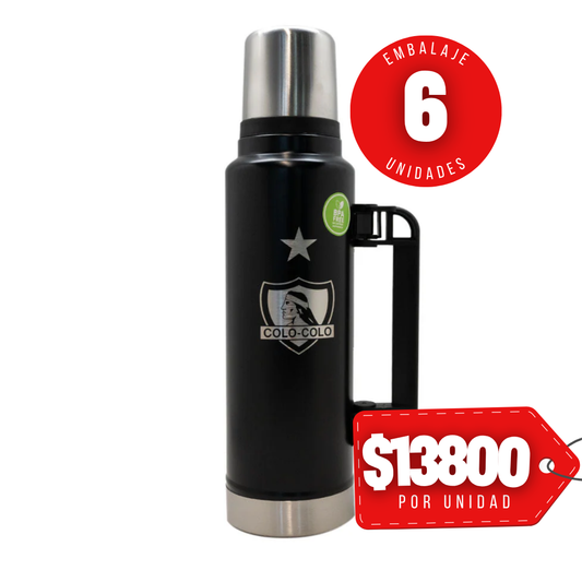 x Mayor Termo Acero 1.5lt Colo Colo