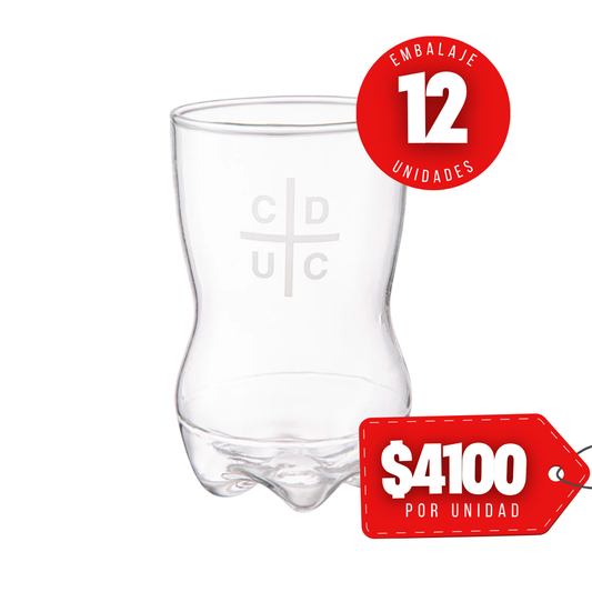 x Mayor Vaso 790ml Botella Cortada U Catolica