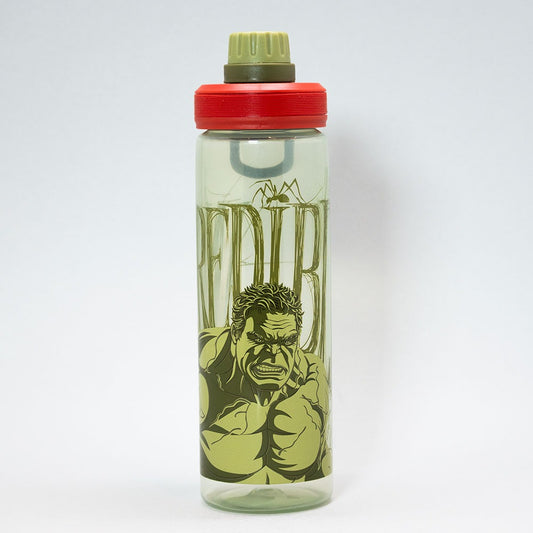 Botella Tapa Rosca 600ml Hulk