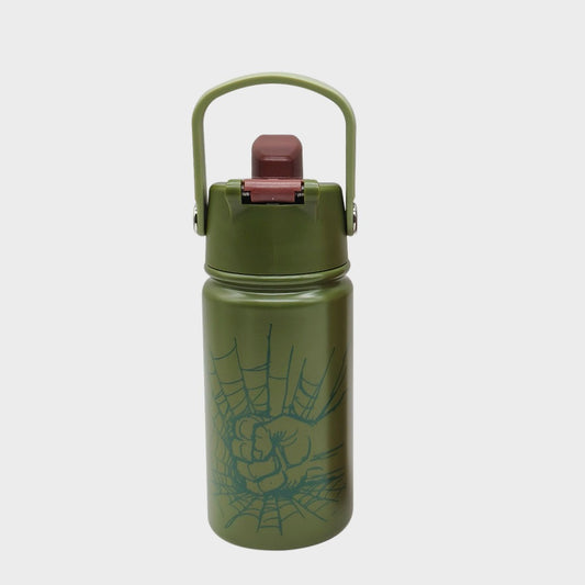 x Mayor Botella Metálica Vaccum 14oz Spiderman
