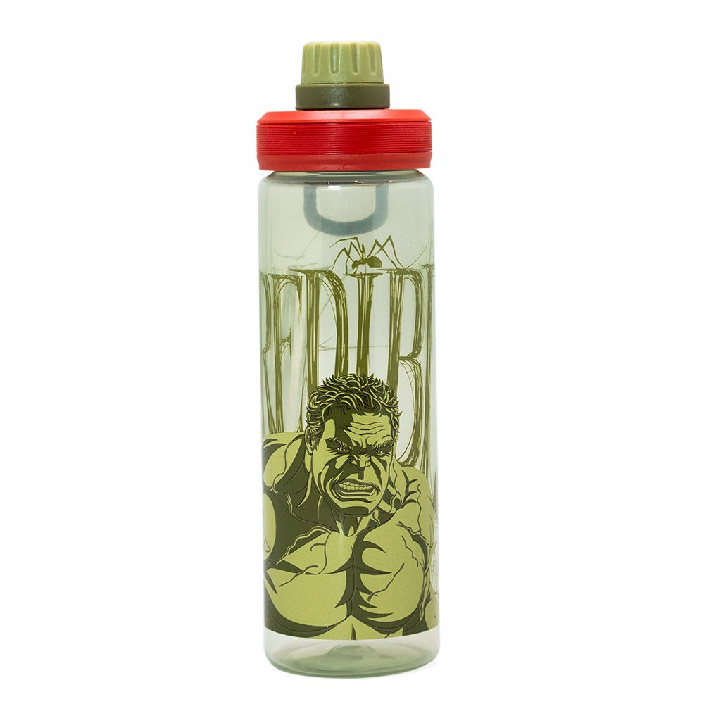 Botella Tapa Rosca 600ml Hulk
