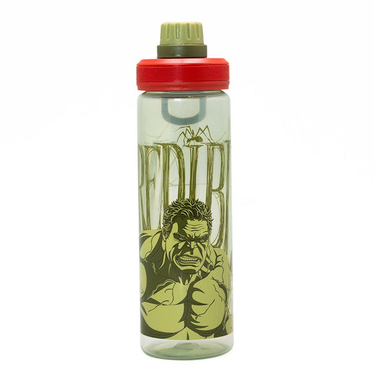 Botella Tapa Rosca 600ml Hulk