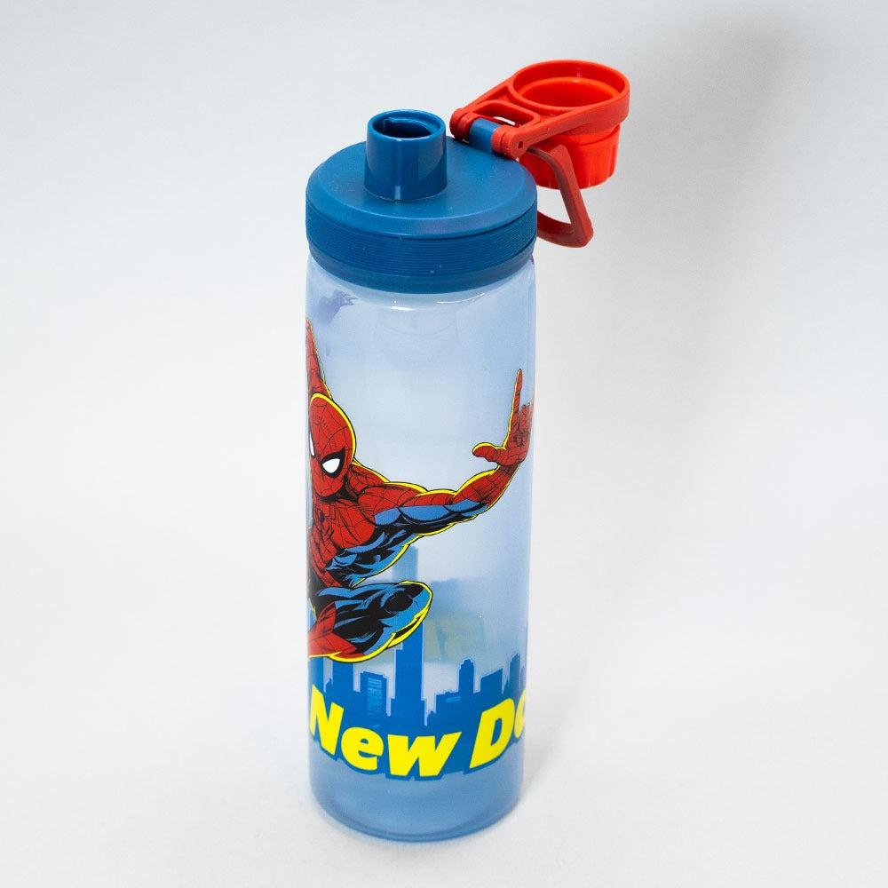 Botella Tapa Rosca 600ml Spiderman