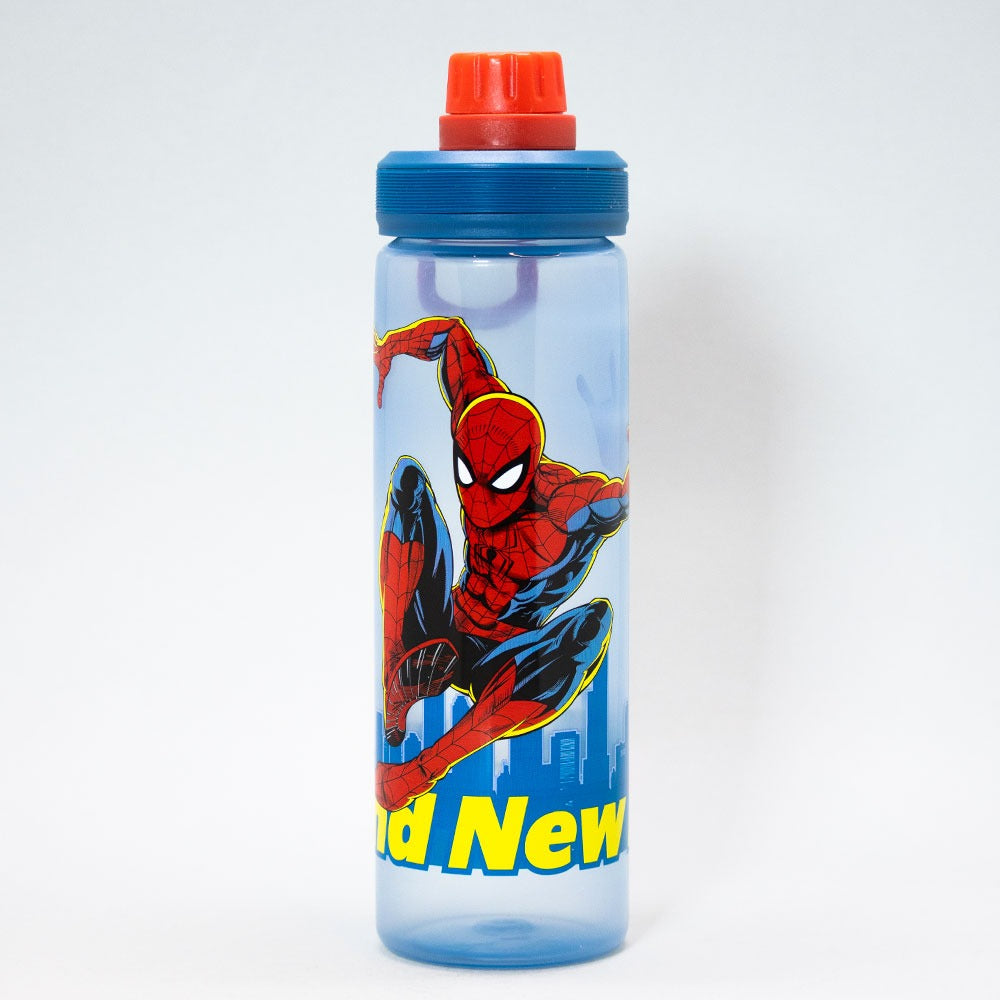 x Mayor Botella Tapa Rosca 600ml Spiderman