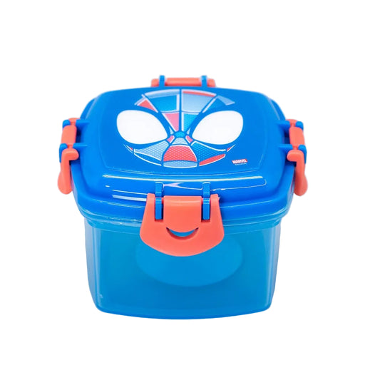 Porta Snack Cuadrado Spiderman