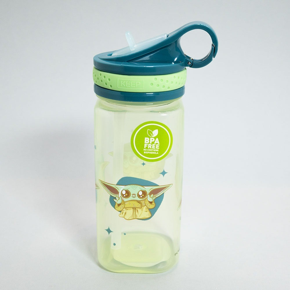 Botella Cuadrada 500ml Grogu Star Wars Yoda