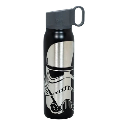 Botella Metalica Gancho Black Star Wars Dart Vader
