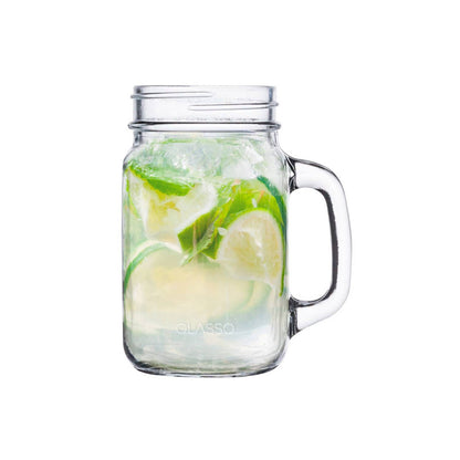 x Mayor Set 4 Vasos Mojito Mason Glasso