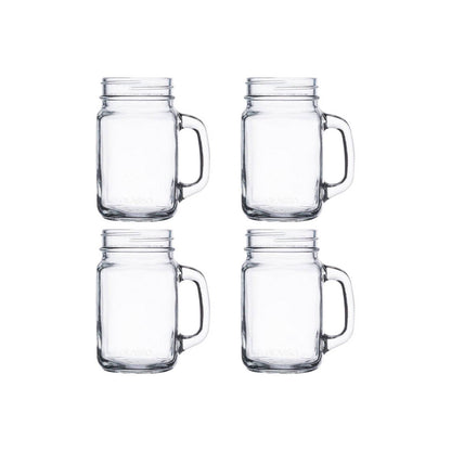 x Mayor Set 4 Vasos Mojito Mason Glasso