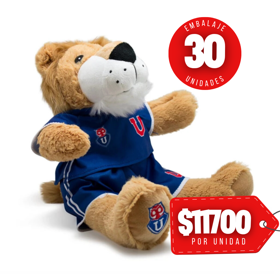 x Mayor Peluche 26 Cm U De Chile