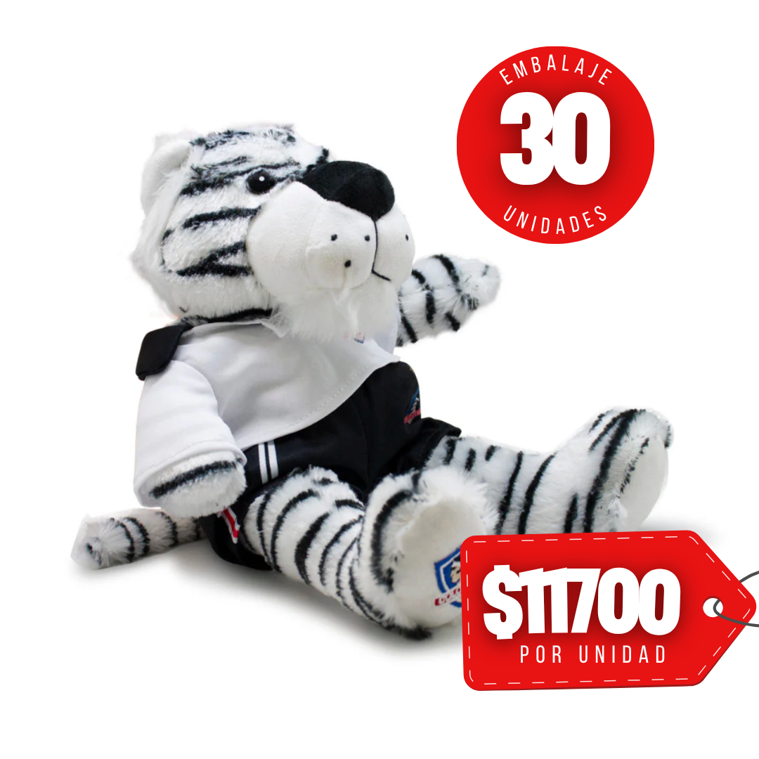 x Mayor Peluche 26 Cm Colo Colo