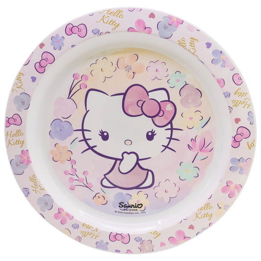 Plato Apto Microondas Hello Kitty