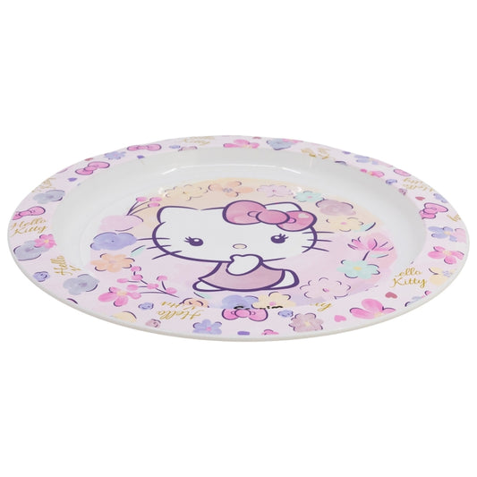 Plato Apto Microondas Hello Kitty