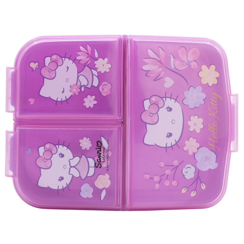 Contenedor Sandwich Multi Compartimientos Hello Kitty