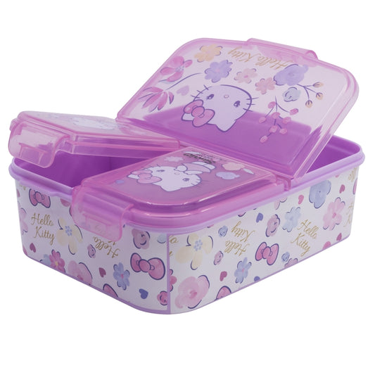 Contenedor Sandwich Multi Compartimientos Hello Kitty