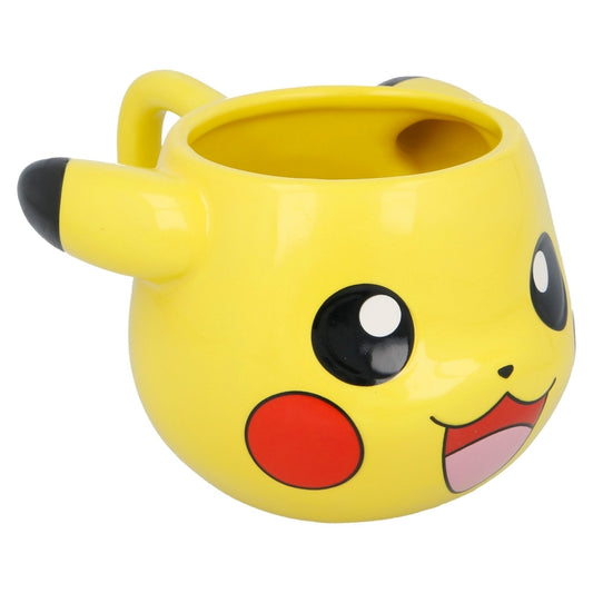Tazon Ceramica3D Pokemon Pikachu 320ml