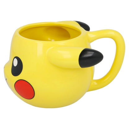 Tazon Ceramica3D Pokemon Pikachu 320ml