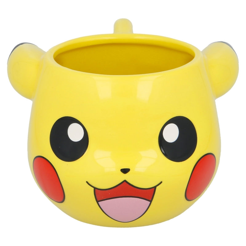 Tazon Ceramica3D Pokemon Pikachu 320ml
