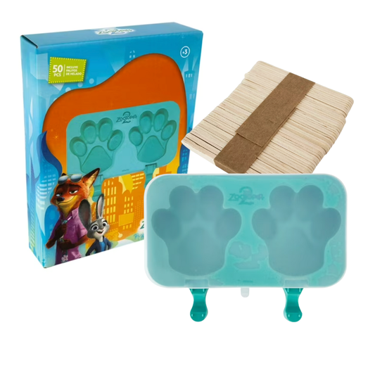 Set 2 IceFoots Moldes de Helado Zootopia